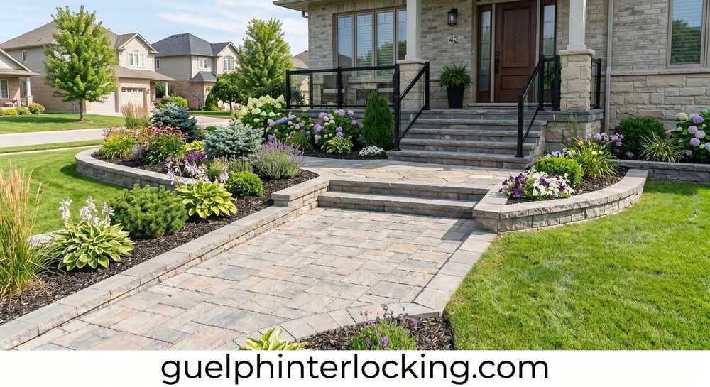 Interlocking stone work in Guelph — 1